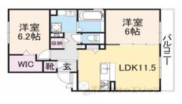 グラシアス２間取り図面