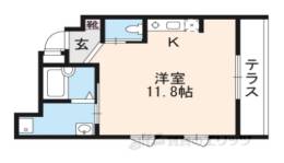プルミエール東山七条間取り図面