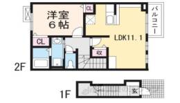 コリーヌ間取り図面