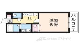 グラカン京都駅前　悠間取り図面