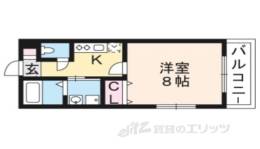 グラカン京都駅前　悠間取り図面