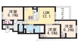 T’Sスクエア下鴨間取り図面