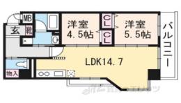 インサイトルポ山科椥辻間取り図面