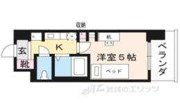 キャンパスヴィレッジ京都下鴨東間取り図面