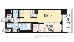 アクアプレイス京大北ＯＸ間取り図面