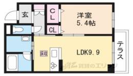 シャーメゾンレフィーノ間取り図面