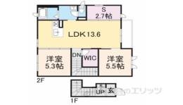 シャーメゾンＳＴデュオコート間取り図面