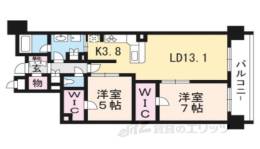 ジ・アーバネックス京都四条烏丸テラス間取り図面