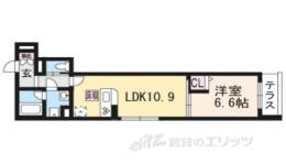 シャーメゾン京都朱雀間取り図面