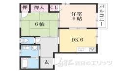 サンハイツ清水間取り図面