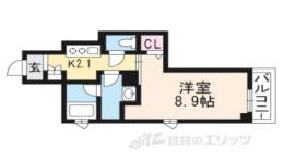 シャーメゾン高倉高辻間取り図面