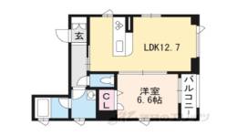 シャーメゾン高倉高辻間取り図面
