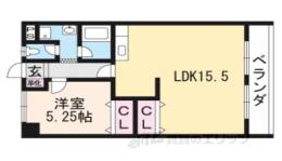 アメニティ貴生川間取り図面