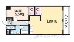 アメニティ貴生川間取り図面