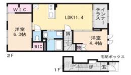 コンフォール横木間取り図面