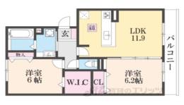 Ａｖａｎｔ　Ｒｉｖｉｅ’ｒｅ間取り図面