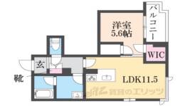 シャーメゾンネクサス間取り図面