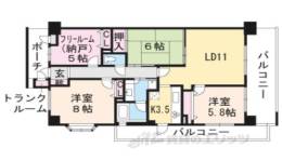 リソシエ栗東グランディス間取り図面