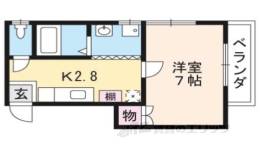 スカイハイツホウライ間取り図面