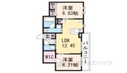 シャーメゾン　ヴェール・フォーレ間取り図面