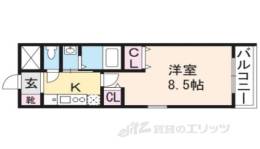 ARTISTA御所西ドゥーエ間取り図面