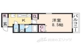 ARTISTA御所西ドゥーエ間取り図面