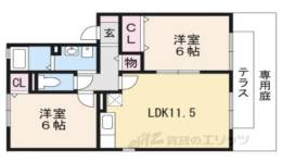 クラジールヤマザキ間取り図面