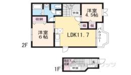 クレストールナイキ間取り図面