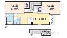 サニー・プレール間取り図面
