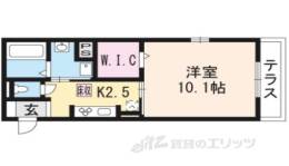 クレアシオンコートA間取り図面