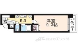 パサージュ二条城東間取り図面