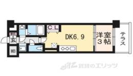 THE GARNET MILLENNIUM KYOTO九条烏丸間取り図面