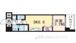 THE GARNET MILLENNIUM KYOTO九条烏丸間取り図面