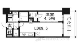 プレサンスロジェ京都西大路間取り図面