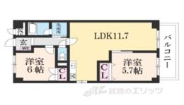 マノワール内貴間取り図面