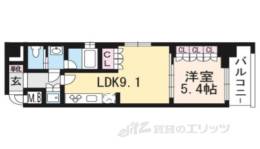 リーガル京都五条大宮間取り図面