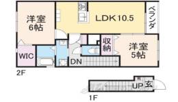 グリーングラス３間取り図面