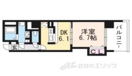 ベルビュー七条河原町間取り図面