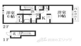 コボレ並河間取り図面