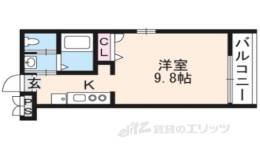 Ｌａ　Ｖｉｔａ二条月光間取り図面