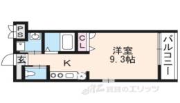 Ｌａ　Ｖｉｔａ二条月光間取り図面