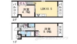 Ｌａ　Ｖｉｔａ二条月光間取り図面