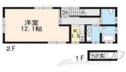 レジデンス東寺西２間取り図面