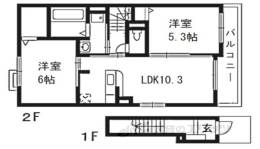雅　六番館間取り図面