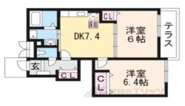 アグレアーブル２間取り図面