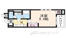 プロムナード桂川間取り図面