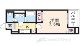 プロムナード桂川間取り図面