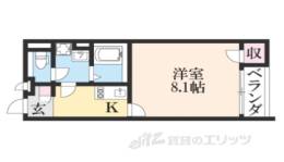 クレイノＯｌｉｖｅ水口間取り図面