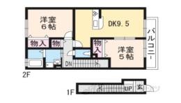 モンアヴニールC棟間取り図面