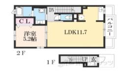 ロジュマン　ミユキ１間取り図面